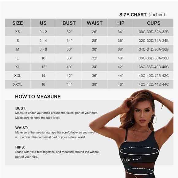 Blooming Jelly One-Shoulder Slimming Mesh One-Piece Swimsuit Royal Blue Size M - Picture 12 of 12